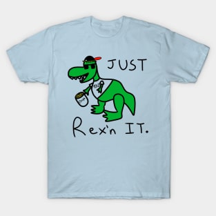 Cool Skater T-rex T-Shirt